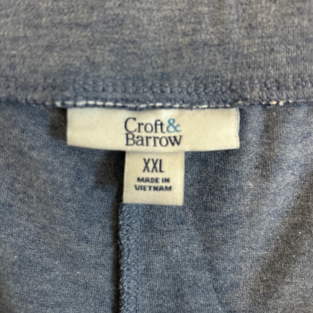 Croft & Barrow Women's Knit Skort Cotton Blend Dove Blue XXL - Picture 4 of 5